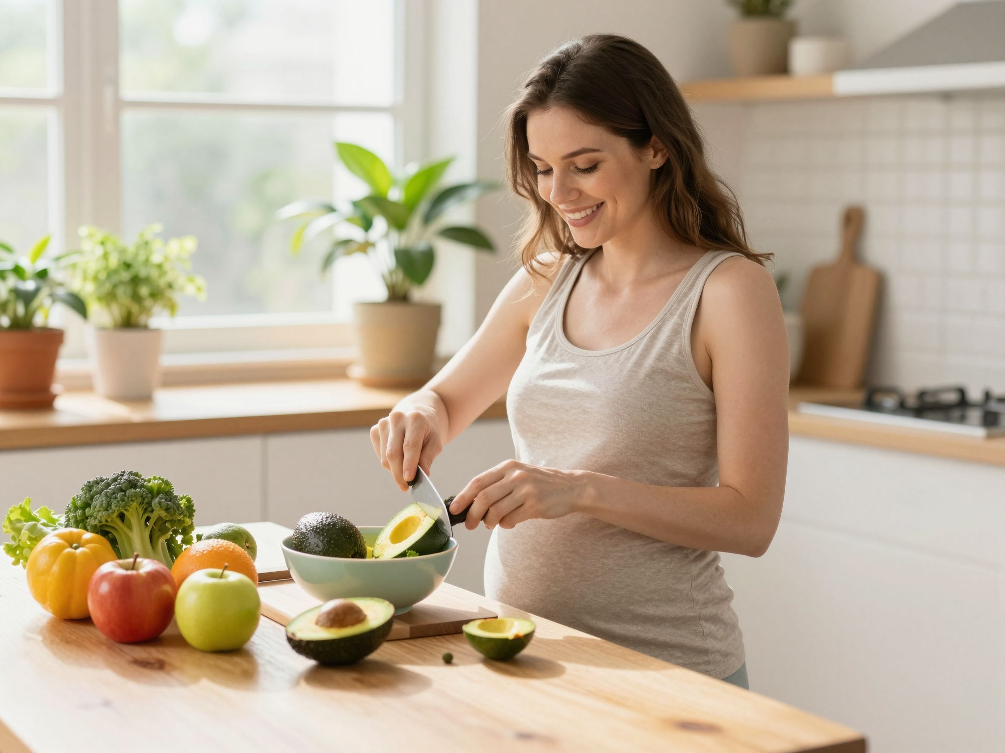 Az avokádó gazdag folsavban, segíti a magzat fejlődését.