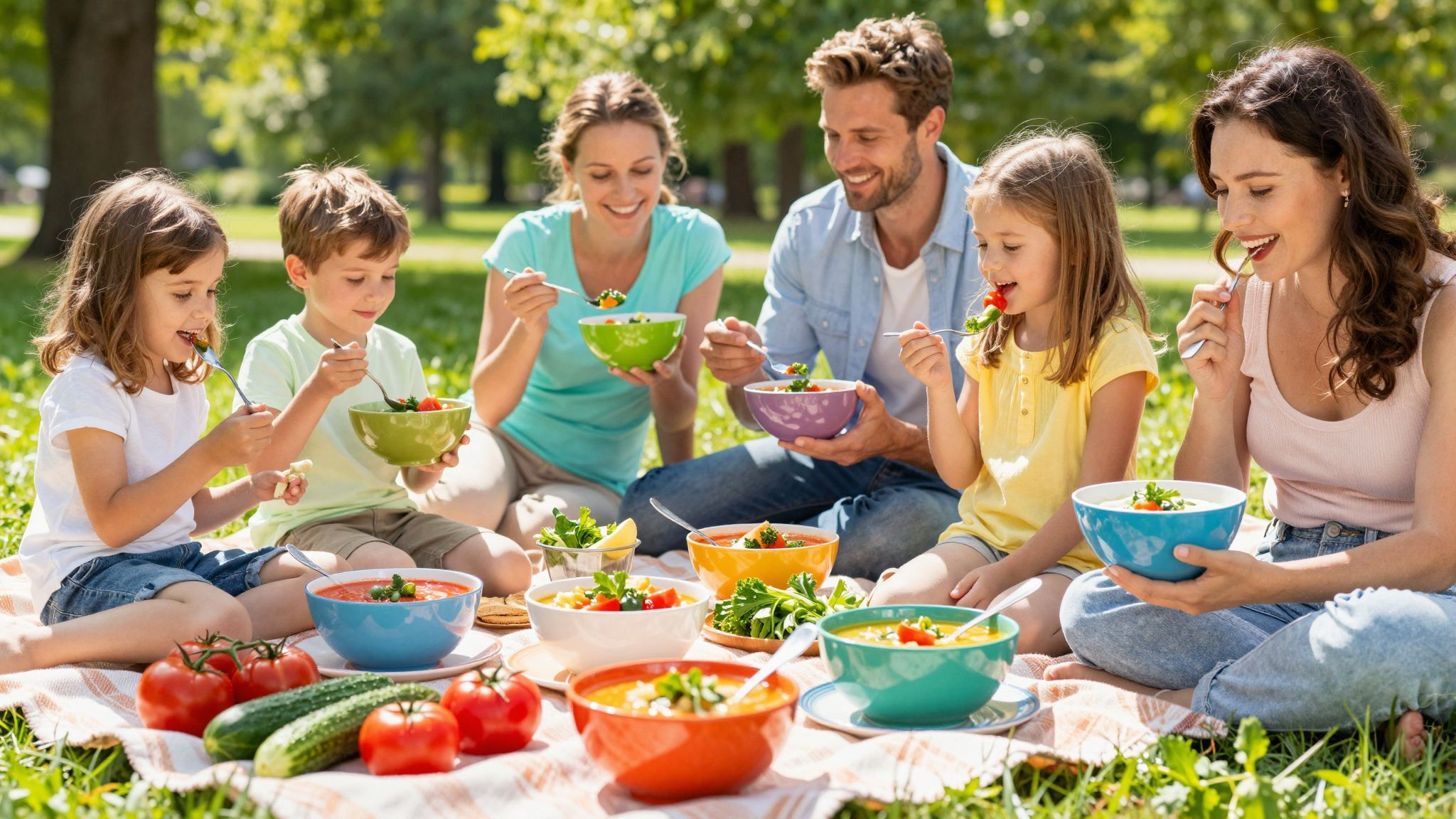 A hideg levesek frissítik a nyári melegben!