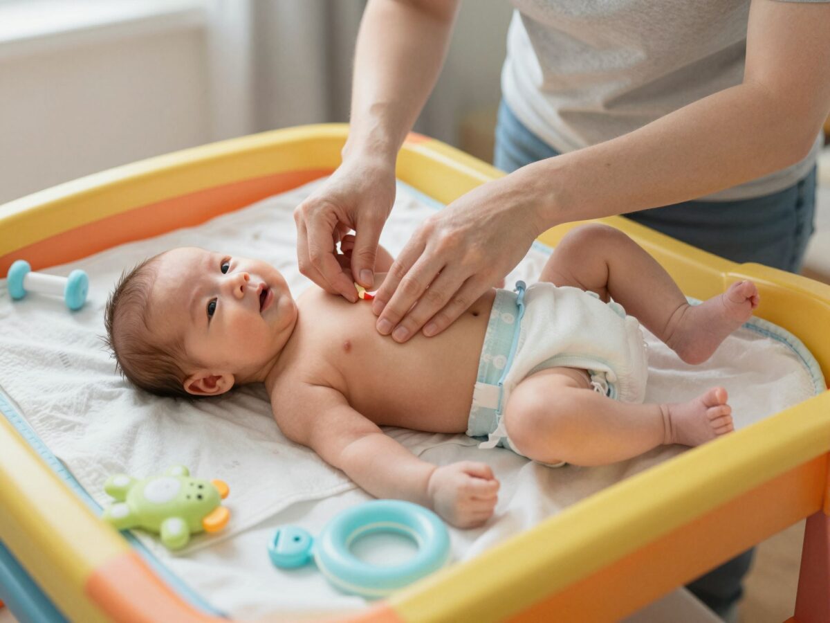 Hogyan pelenkázzunk egy újszülöttet? Minden, amit a köldökcsonk ápolásáról tudni kell