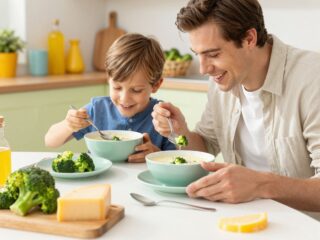 Így szerettesd meg a brokkolit a családdal: próbáld ki ezt a krémes, sajtos levesreceptet