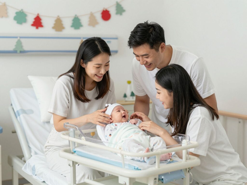 Karácsonyi csoda az intenzív osztályon: hogyan ünnepel egy család a koraszülött babával?