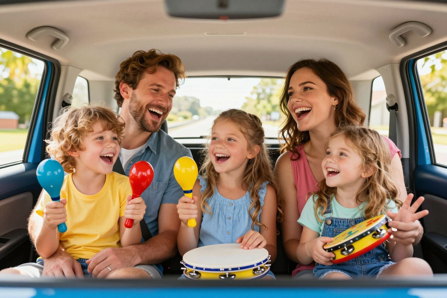 A közös éneklés erősíti a családi kötelékeket.