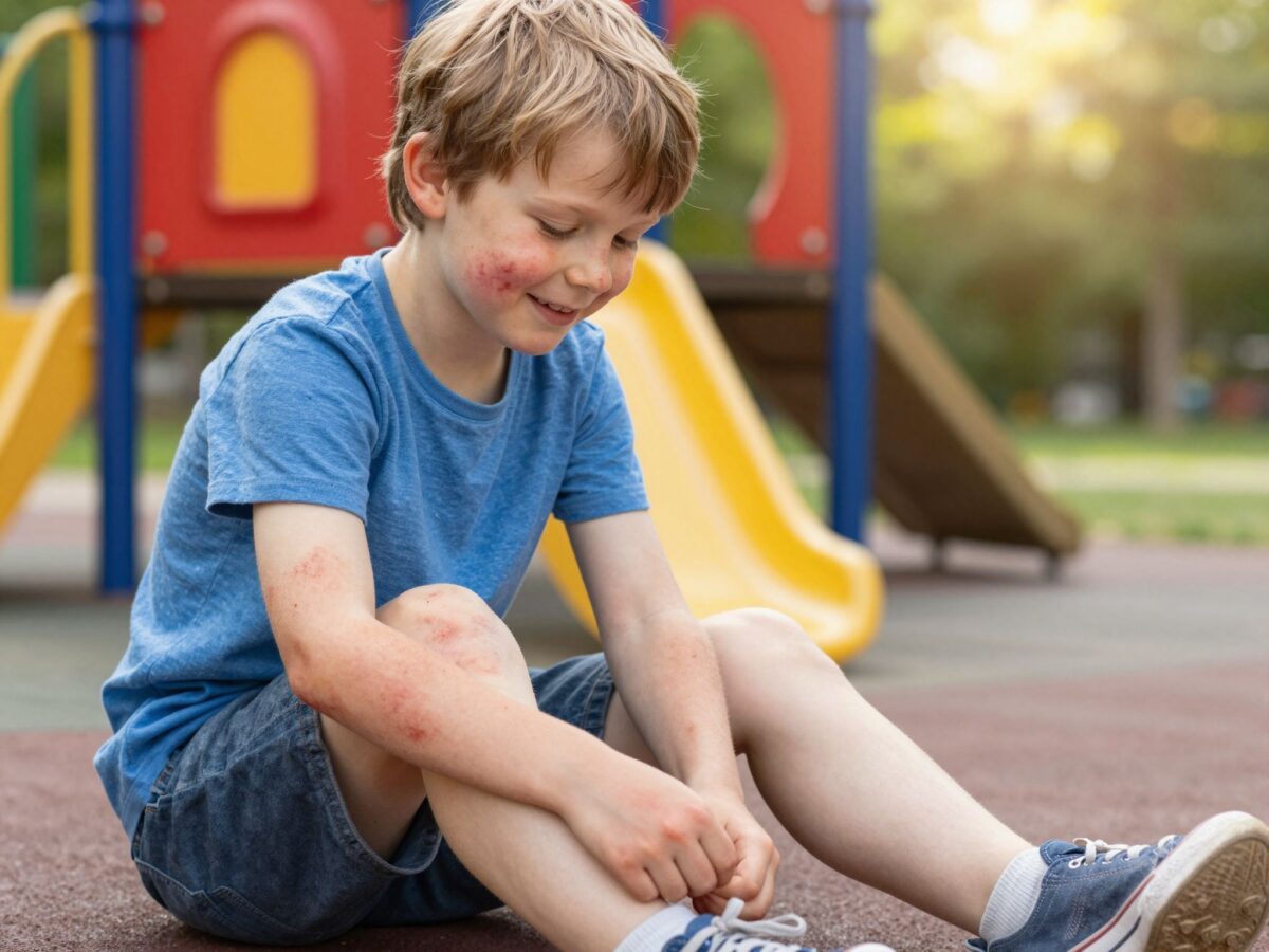 Kiütések a gyereken: így különböztetheted meg a kéz-láb-száj betegséget a bárányhimlőtől