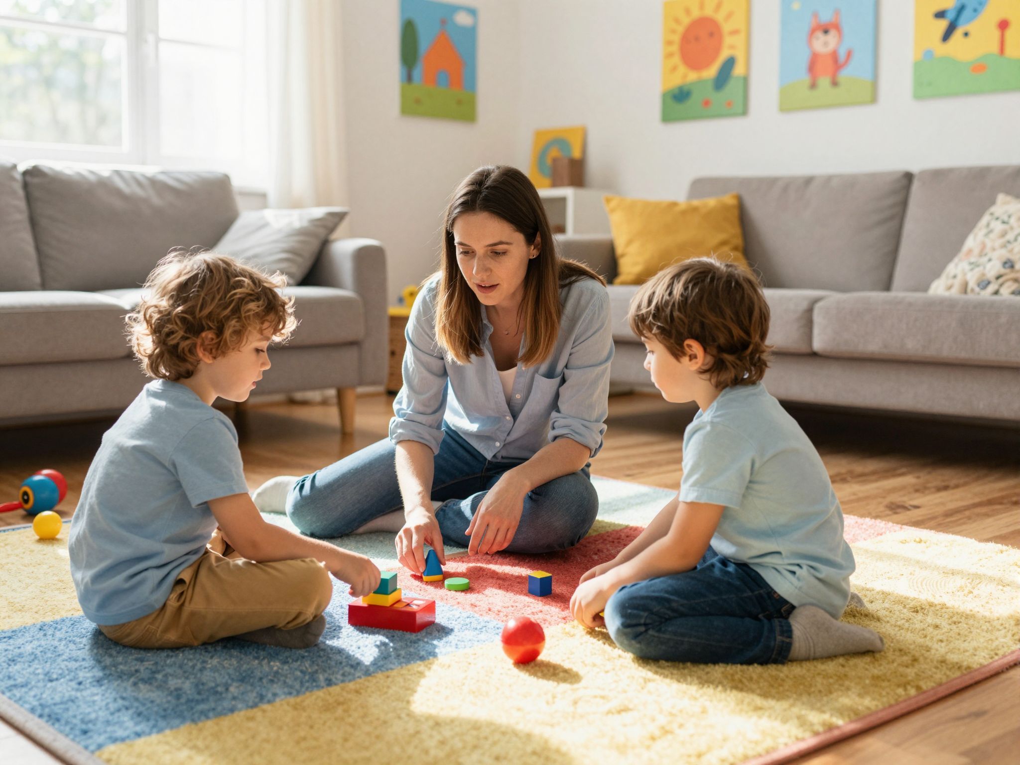 A szülő mediátorként erősíti a testvérek közötti kapcsolatot.