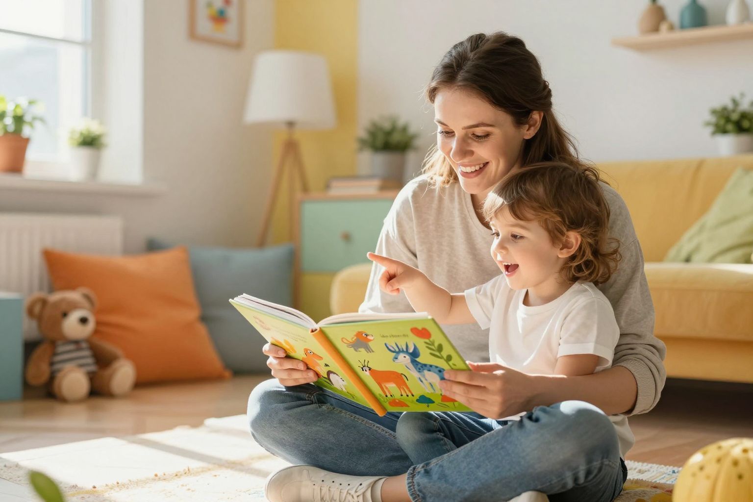 A kicsik fejlődéséhez igazodó mondókák segítik a tanulást.