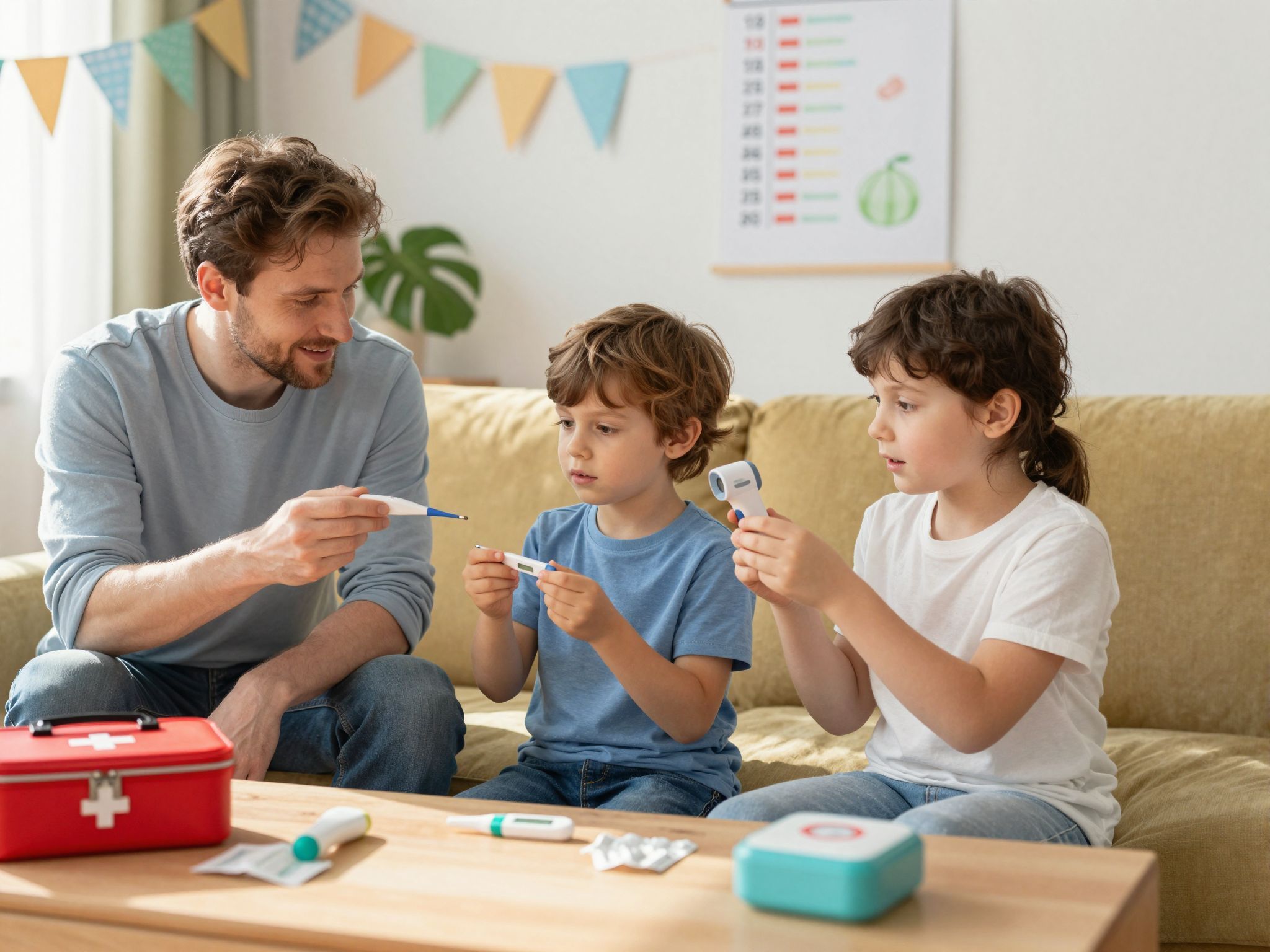 A szájban mért hőmérséklet a legmegbízhatóbb.