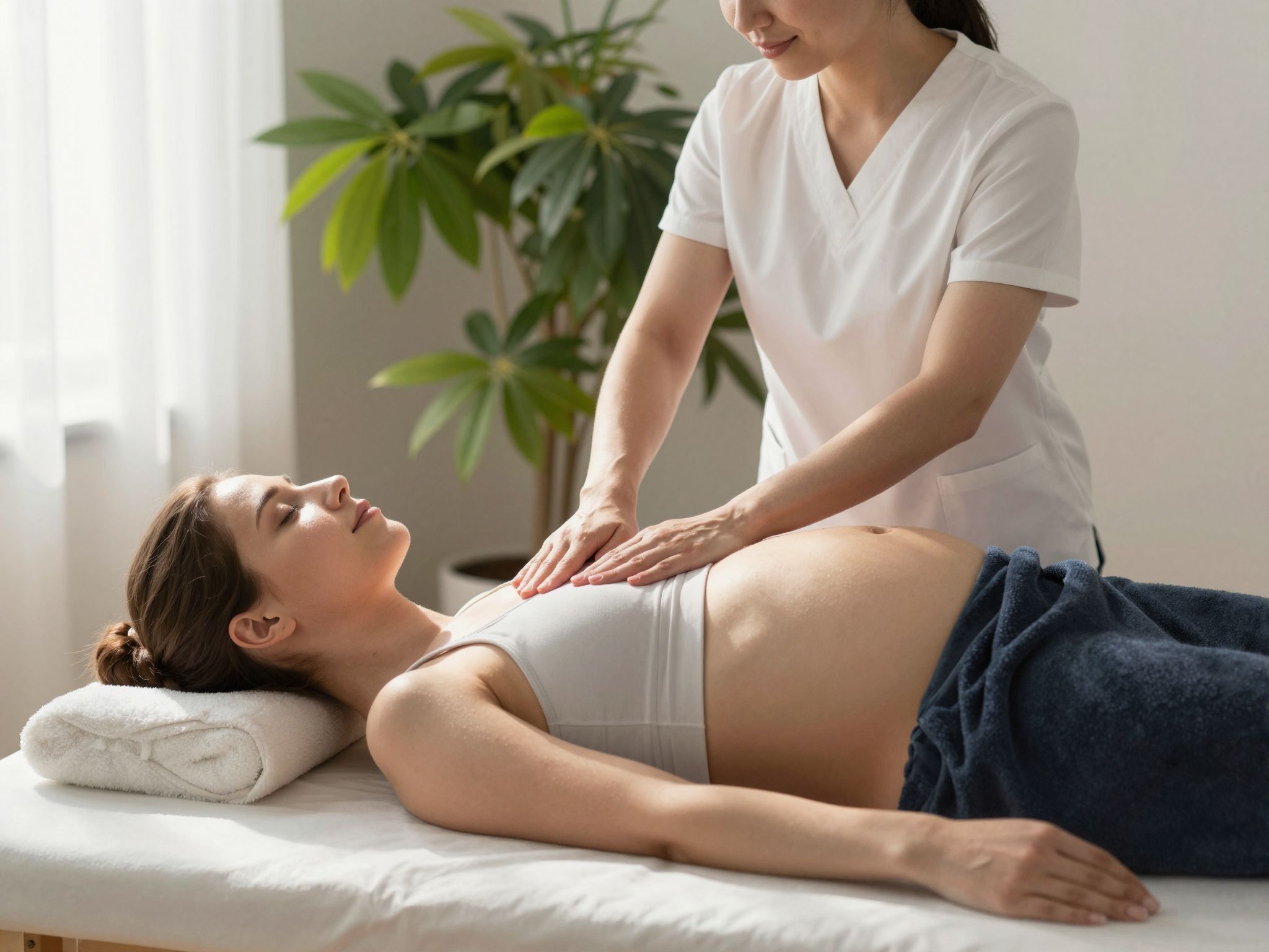 A masszázs csökkenti a stresszt és fokozza a relaxációt.