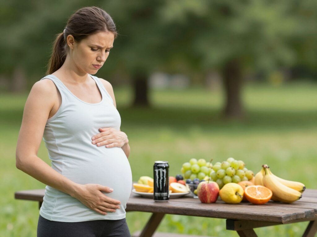 Miért tilos energiaitalt inni várandósan? A koffein és a taurin hatása a babára