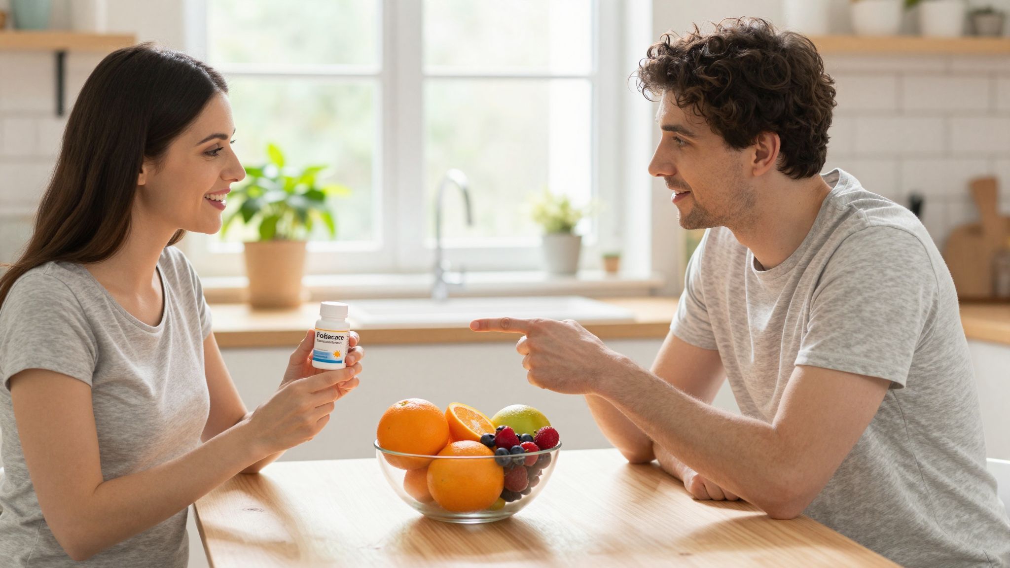 A folsav szedése már a fogantatás előtti hónapokban ajánlott.
