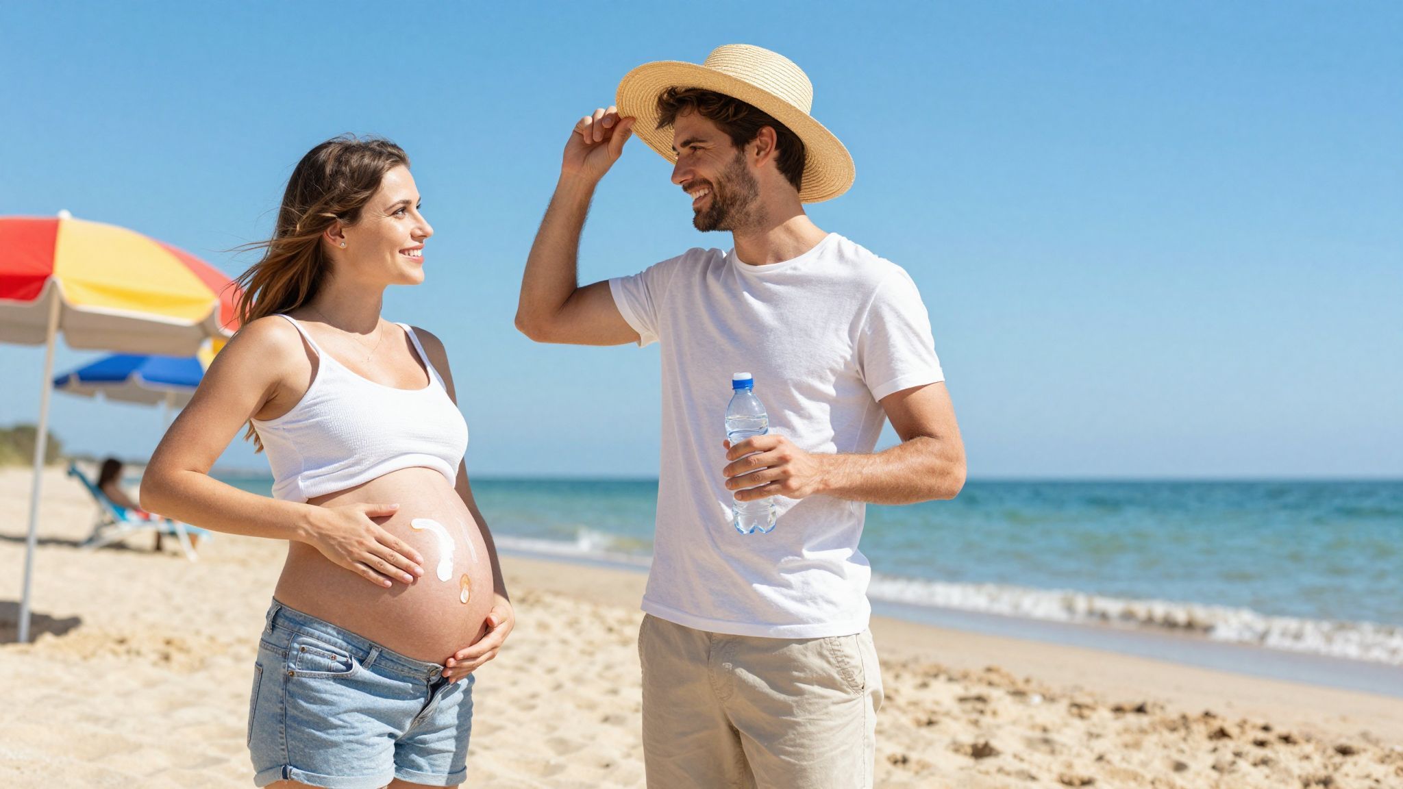 Terhes állapotban a napozás mértékletességet igényel.