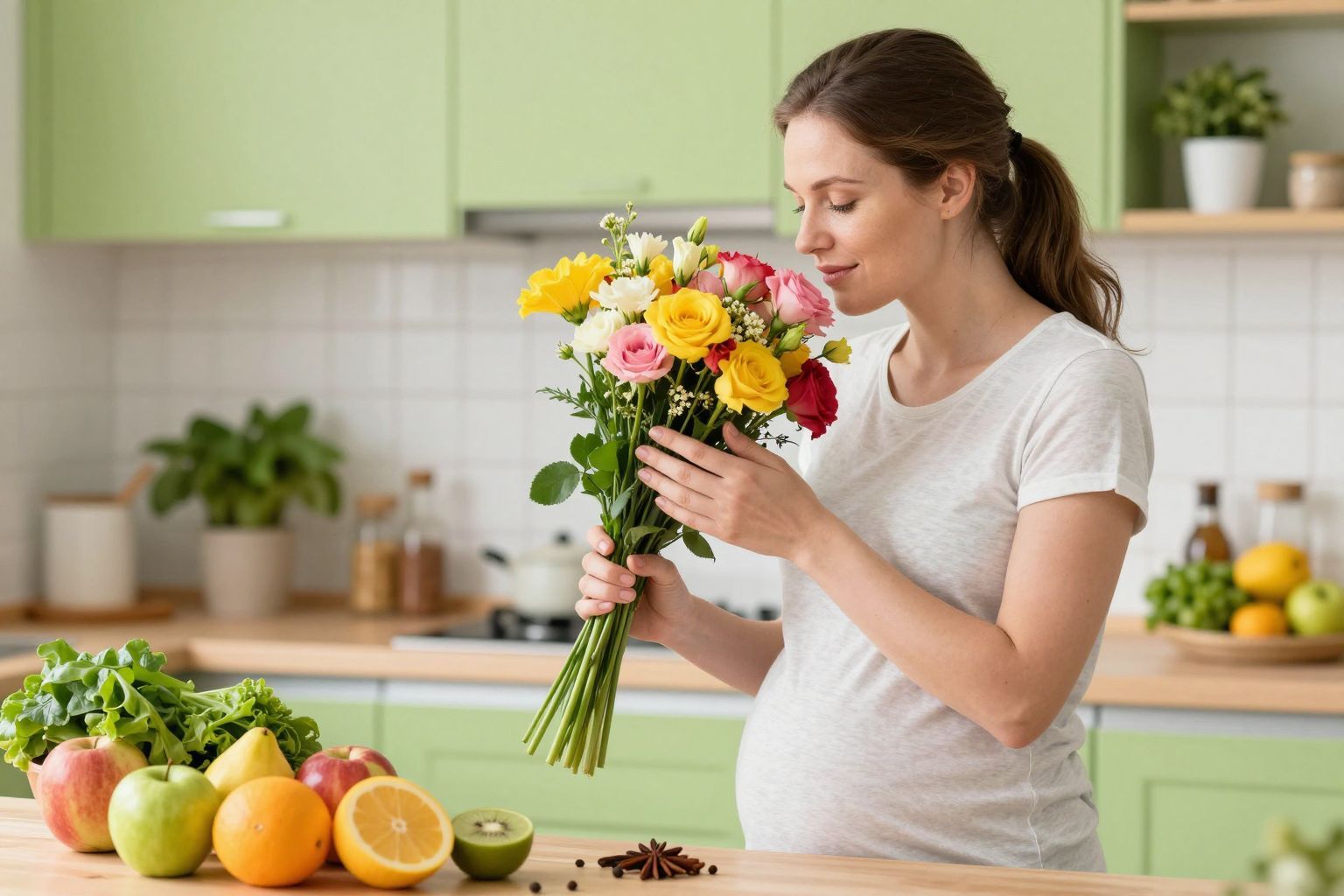 A terhesség hormonjai átprogramozzák az olfaktoros rendszert.