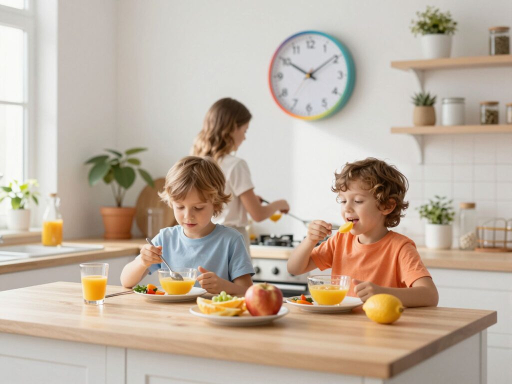 Nincs többé reggeli káosz: ez az egyszerű ötlet segít a gyerekeknek tartani az időt