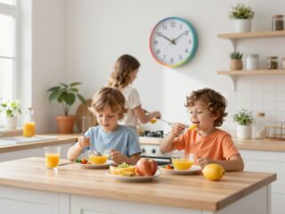 Nincs többé reggeli káosz: ez az egyszerű ötlet segít a gyerekeknek tartani az időt