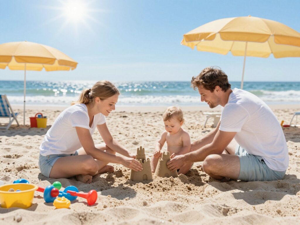 Nyaralás kisbabával: tippek és trükkök a felhőtlen strandoláshoz