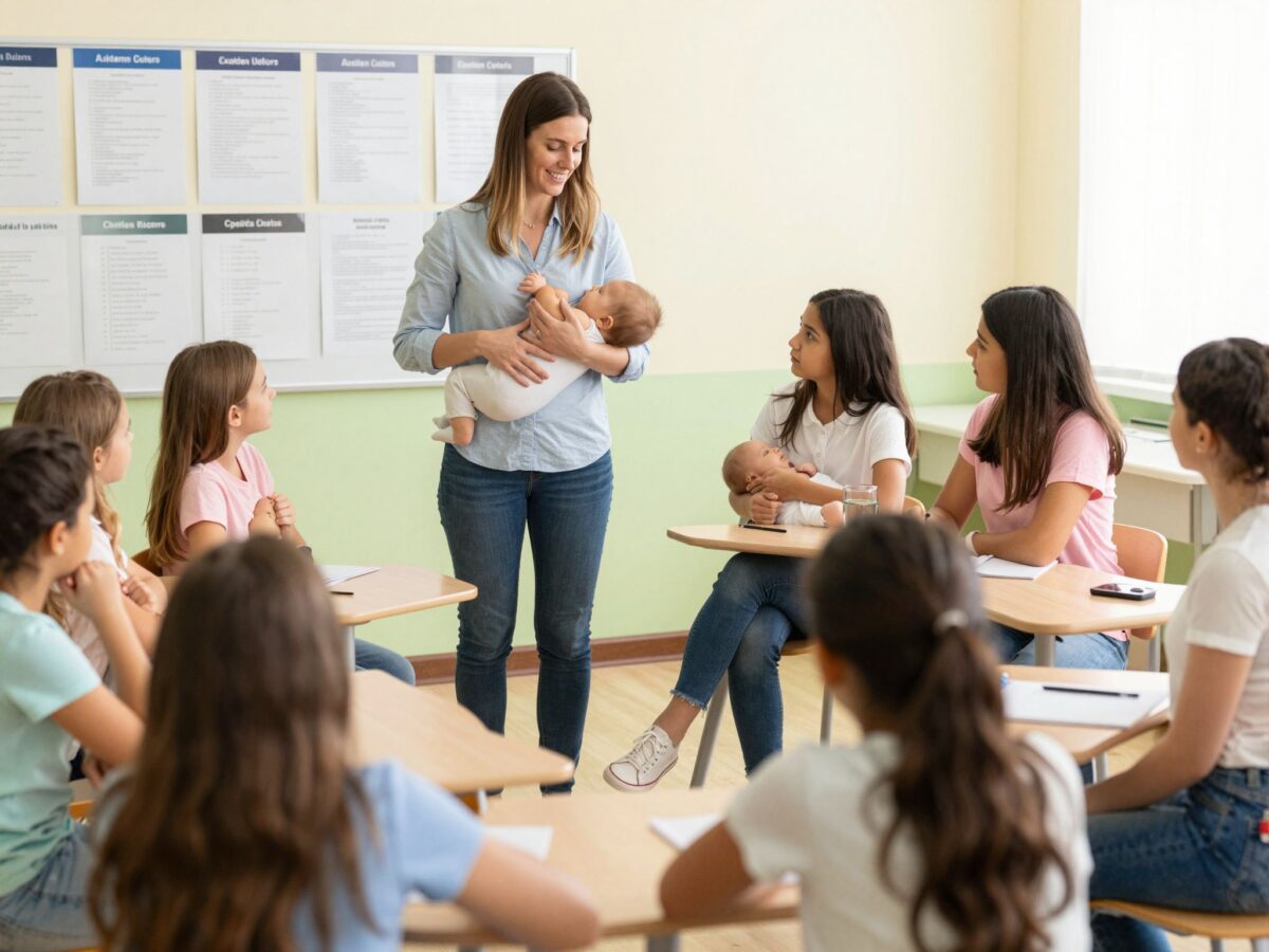 Oktatni kell a szoptatásról: Hogyan segíthetné az iskolai felvilágosítás a jövő anyáit?