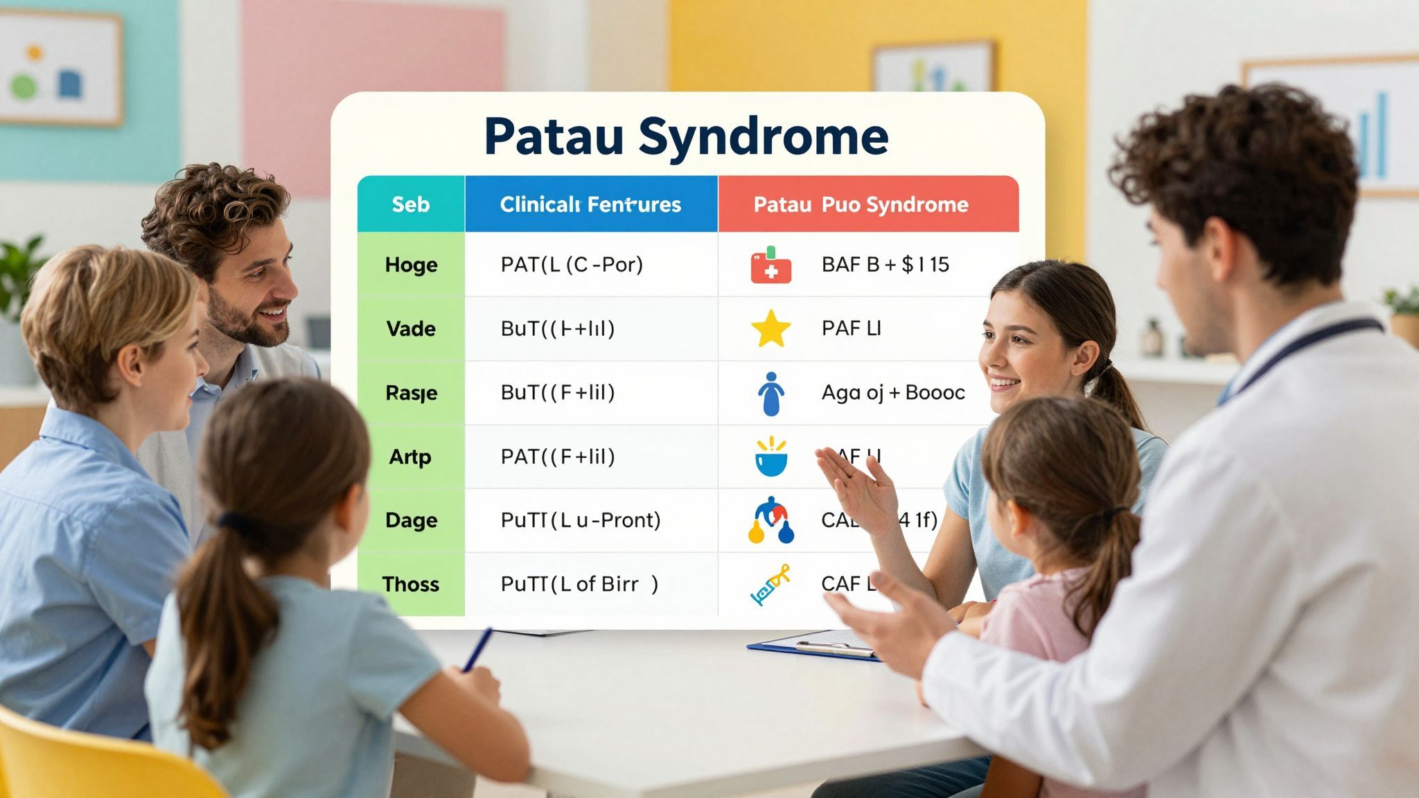 A Patau-szindróma gyakori jellemzője a szívfejlődési rendellenesség.