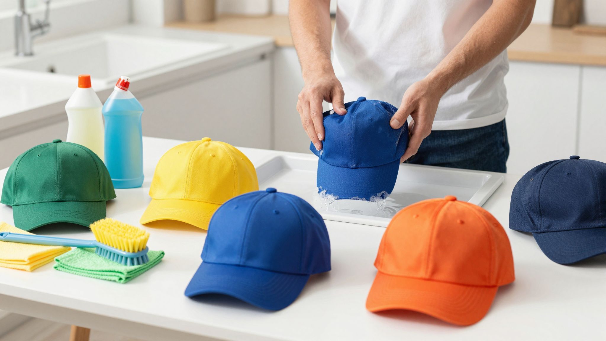 A legjobb módszerek segítenek megőrizni a sapka formáját.