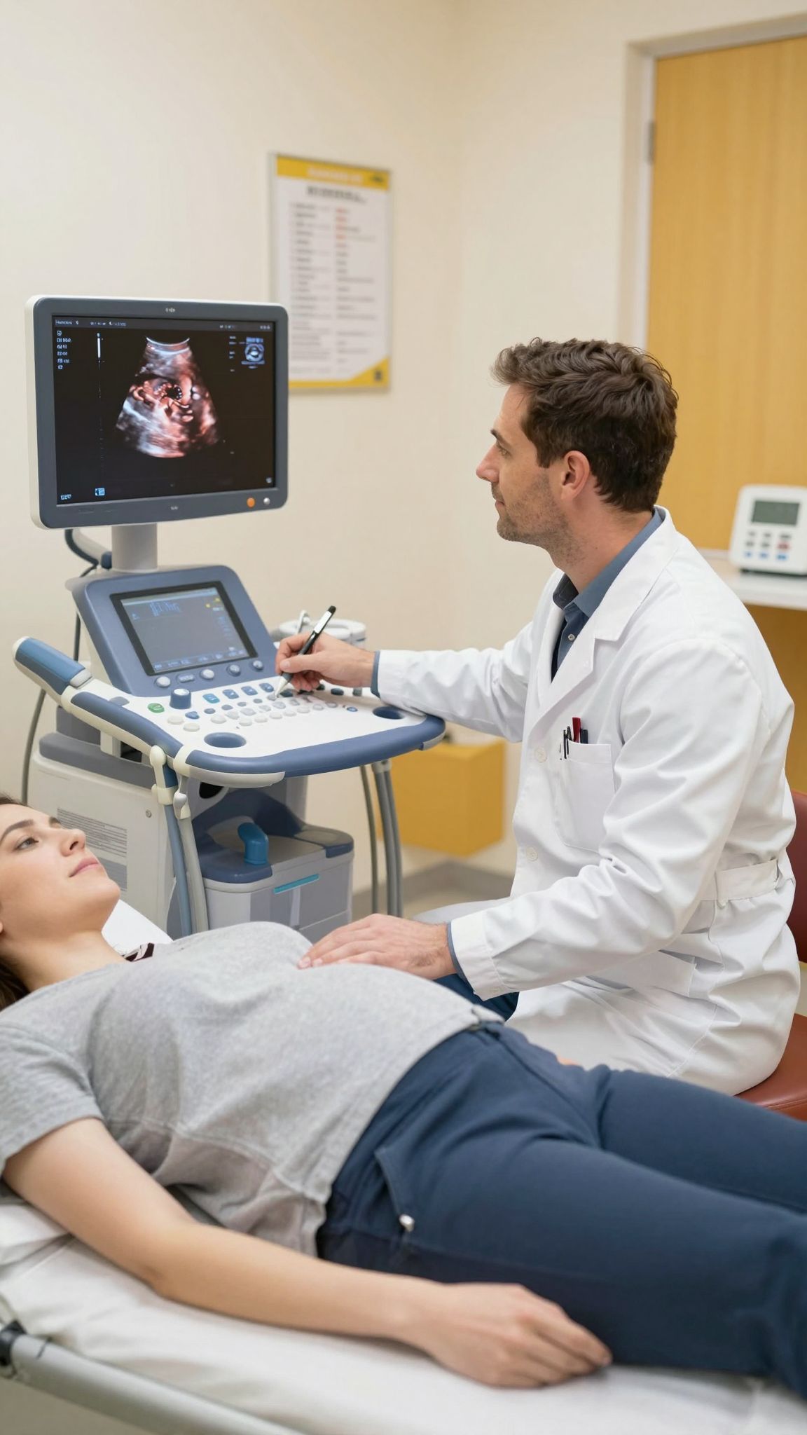 Az ultrahang kevésbé invazív, mint a CT vagy MRI.