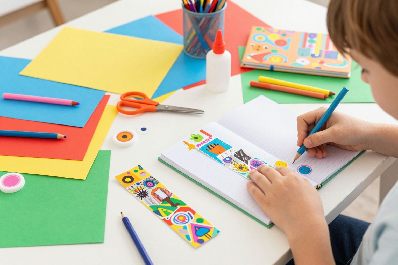 A kollázs művészete egyedi és személyre szabott borítókészítést ígér.