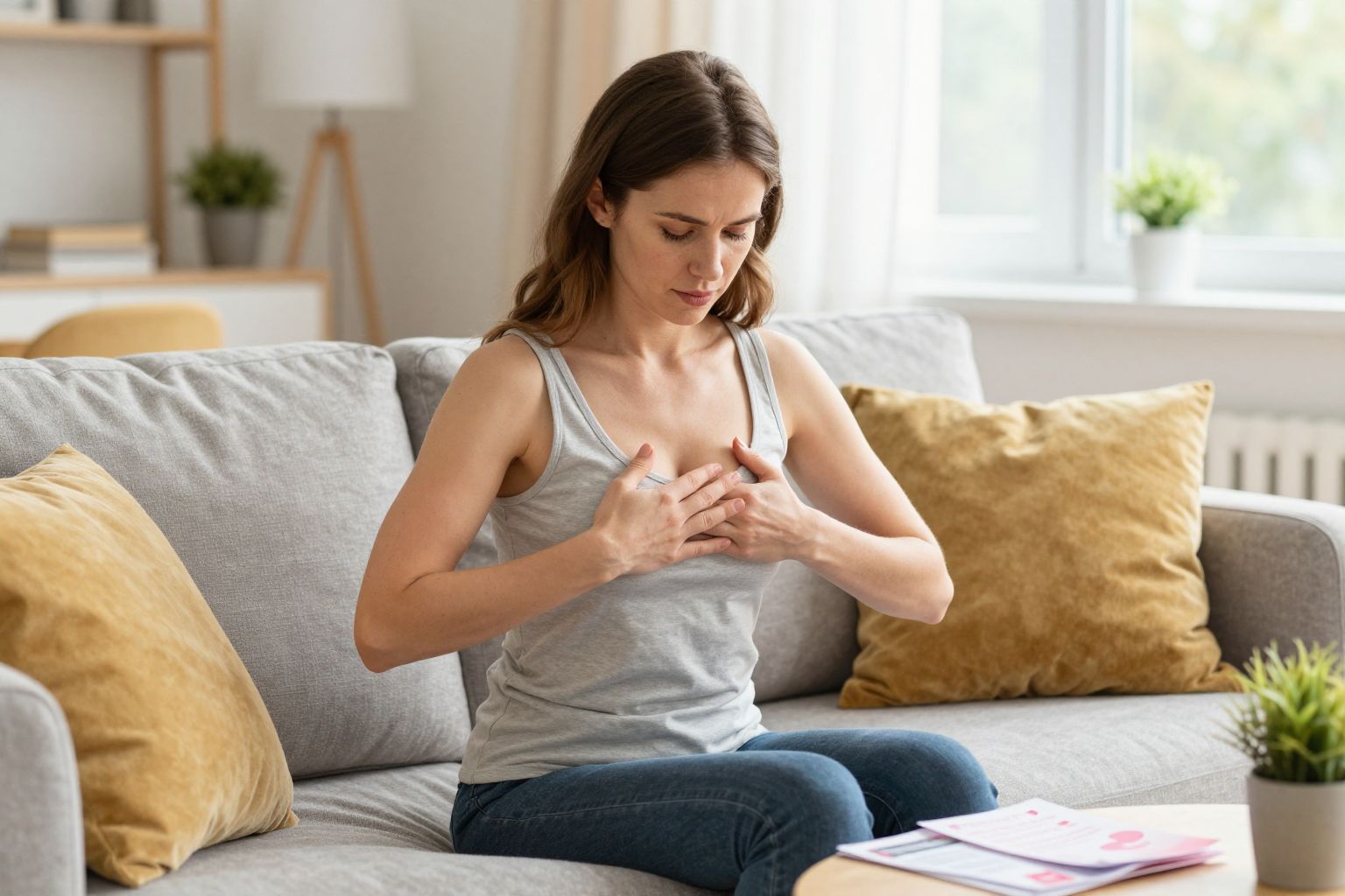 A szorongás kezelése segíthet az önvizsgálat hatékonyságában.