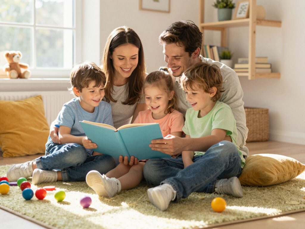 Stresszoldás otthon: lazító mesék és játékos technikák kicsiknek