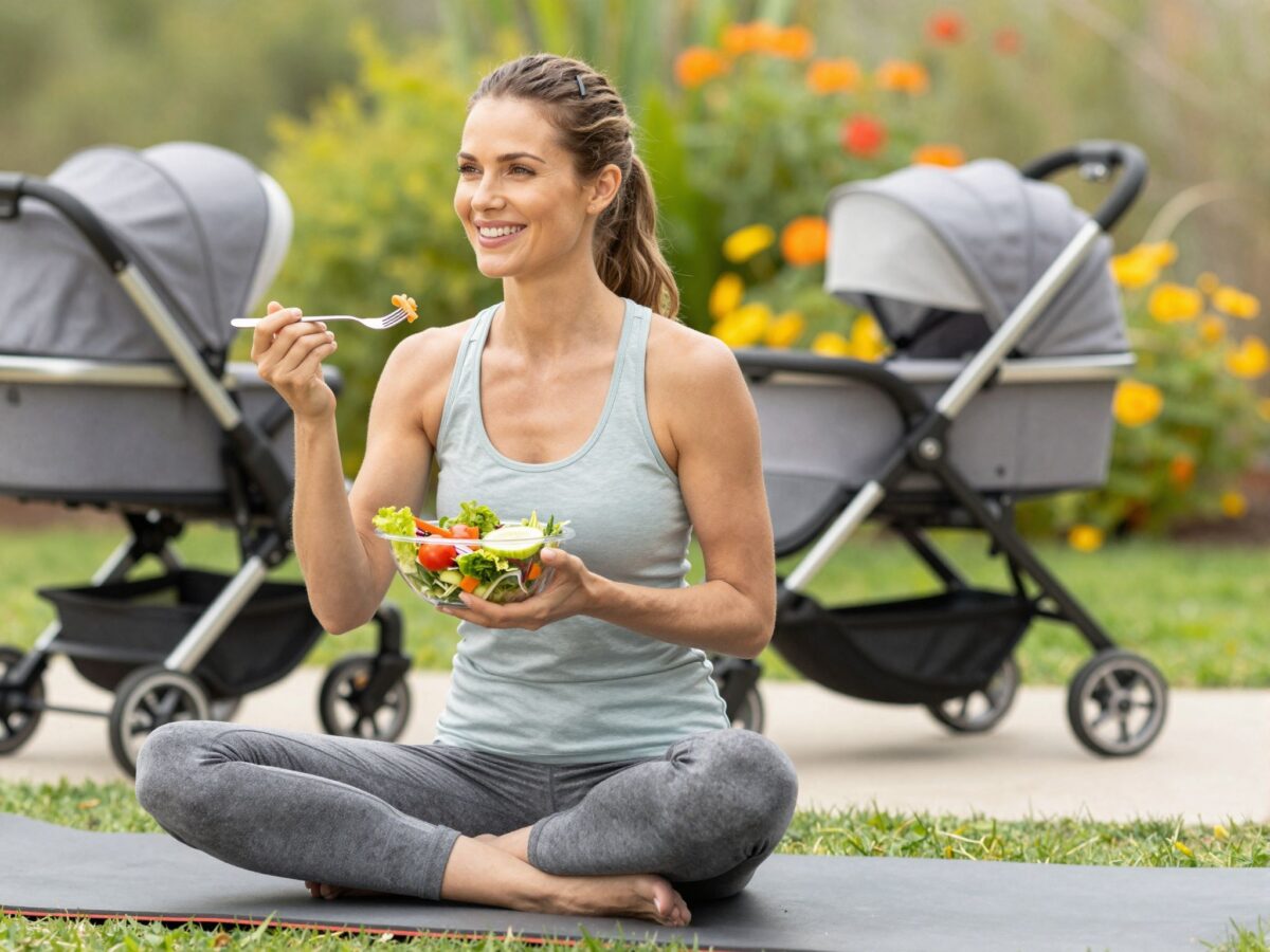Szülés utáni súlycsökkentés: Miért nem elég csak kevesebbet enni?