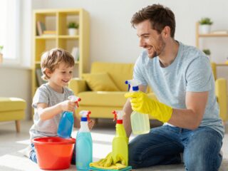 Takarítás gyerekkel: küldetés vagy közös móka?