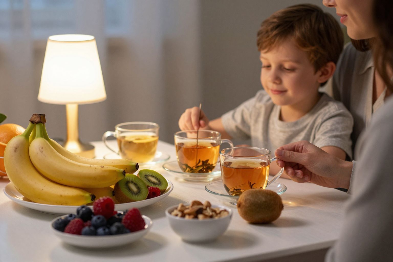 A mandula és a kamilla ideális lefekvés előtti étel.