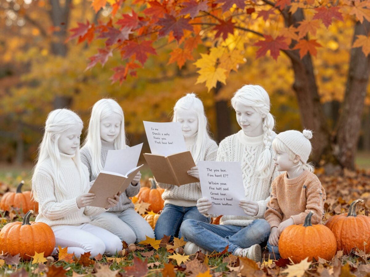 Tanuljatok verseket az őszről: mondókák és költemények a kicsiknek