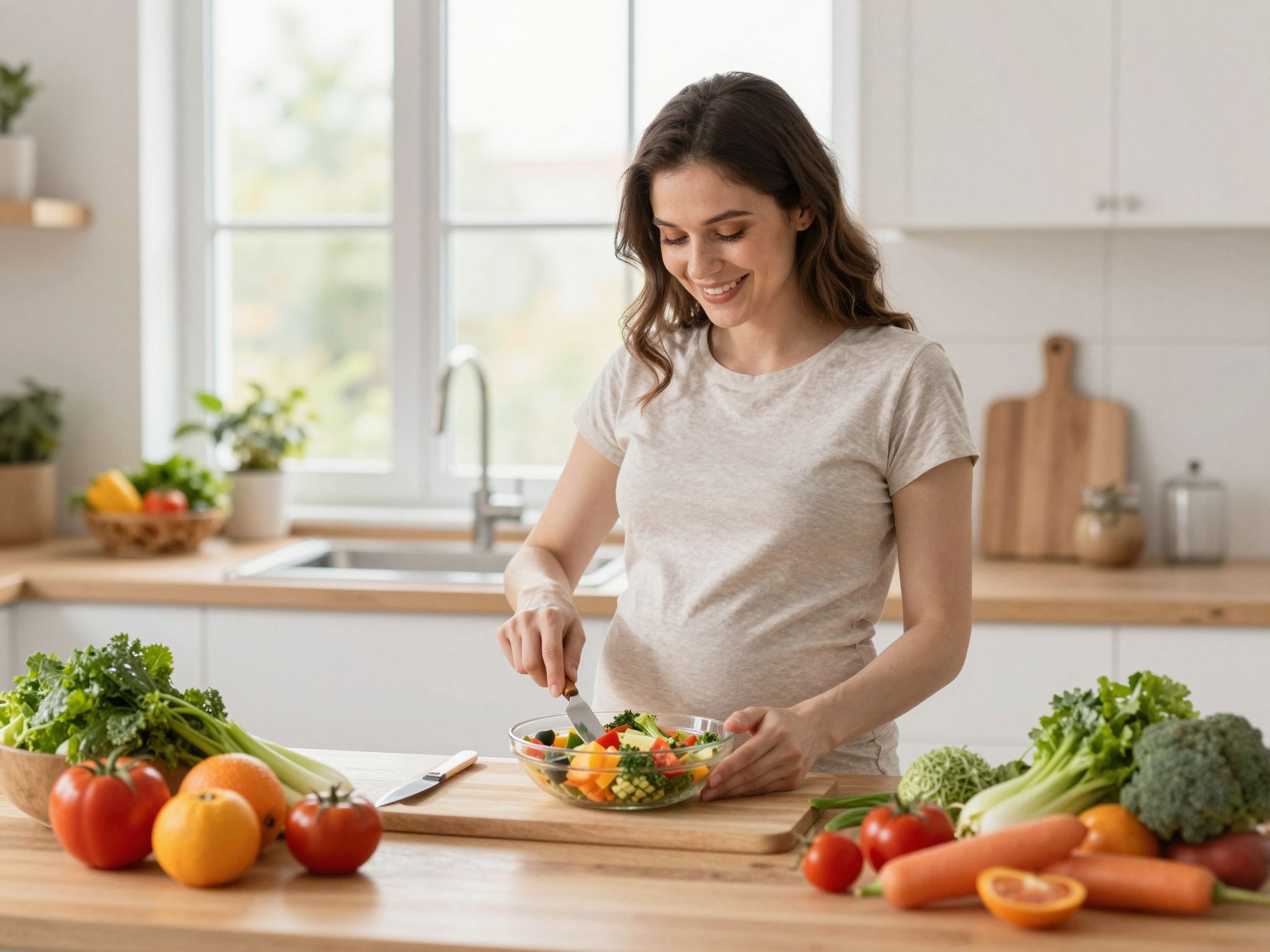 Az anya táplálkozása befolyásolja a baba bélflóráját.