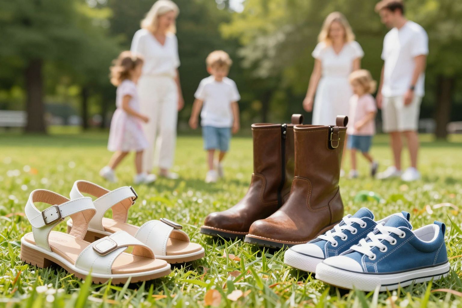 A szandál nyáron, a csizma télen ideális választás.