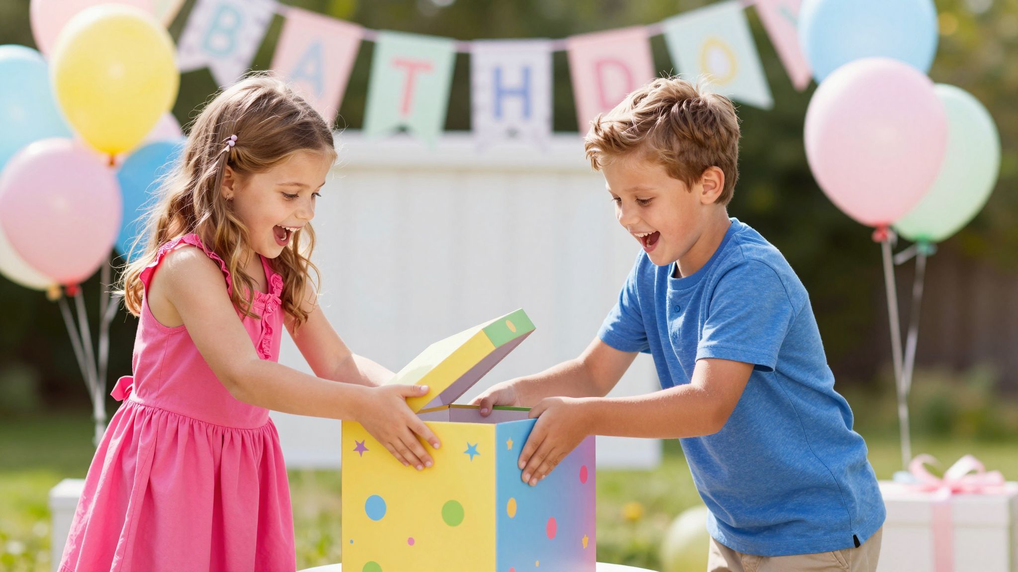 A testvérek kreatív módon árulhatják el a titkot.