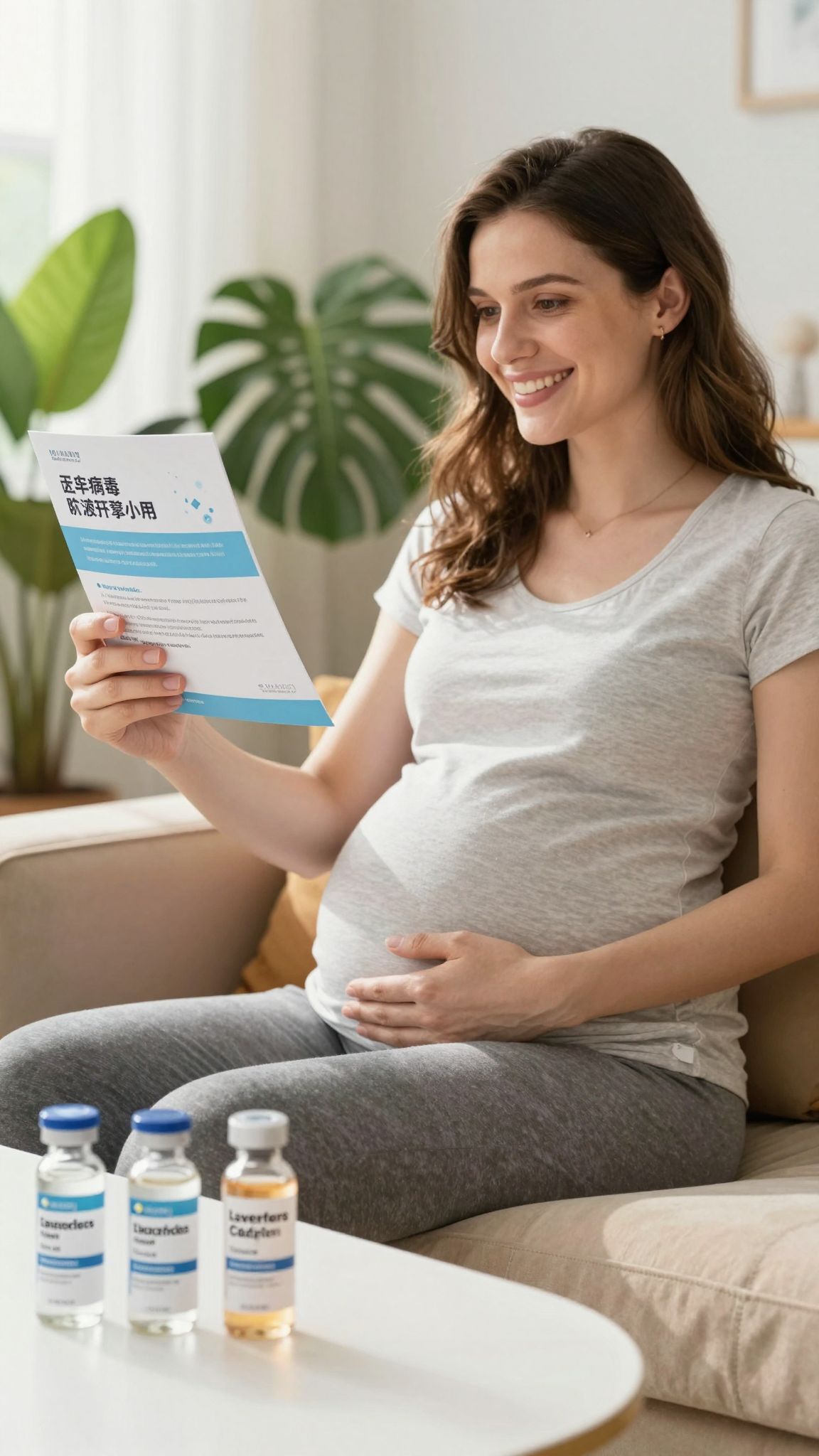 Élő vírusos oltások terhesen kerülendők a magzat védelme érdekében.