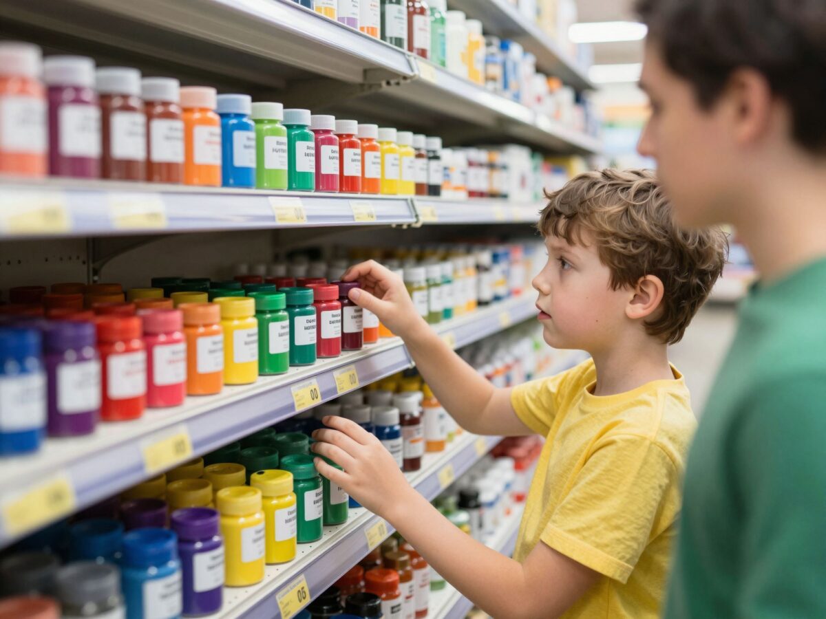 Veszélyes ujjfestékek a boltok polcain: mely termékeket vonta ki a forgalomból a hatóság?