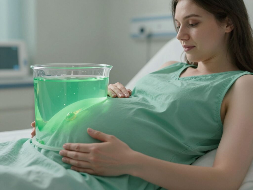 Zöld magzatvíz: lehetséges okok és teendők