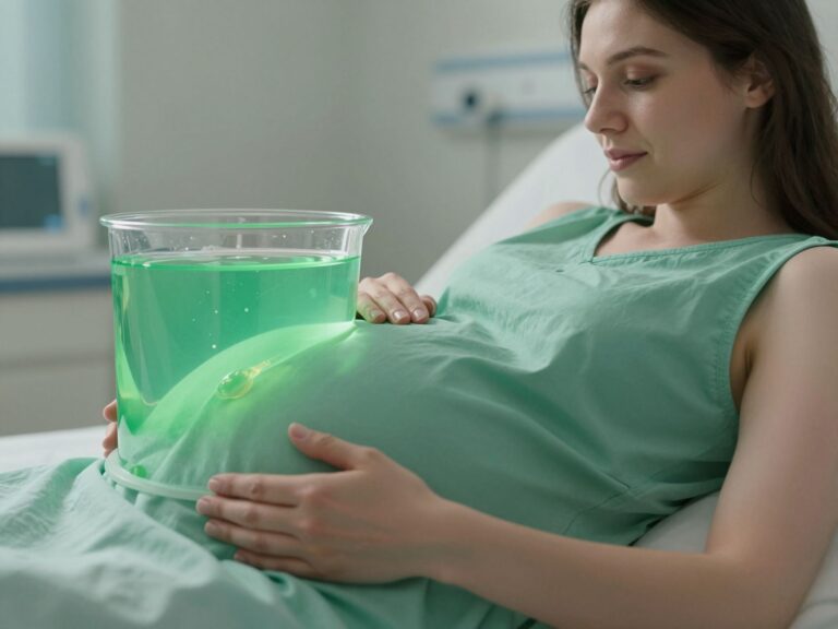 Zöld magzatvíz: lehetséges okok és teendők