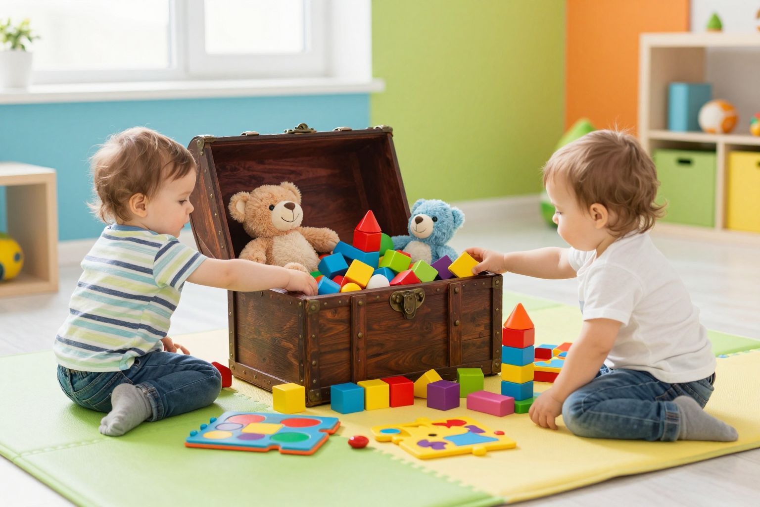 Szenzoros felfedezés fejleszti a gyerekek finommotorikáját.