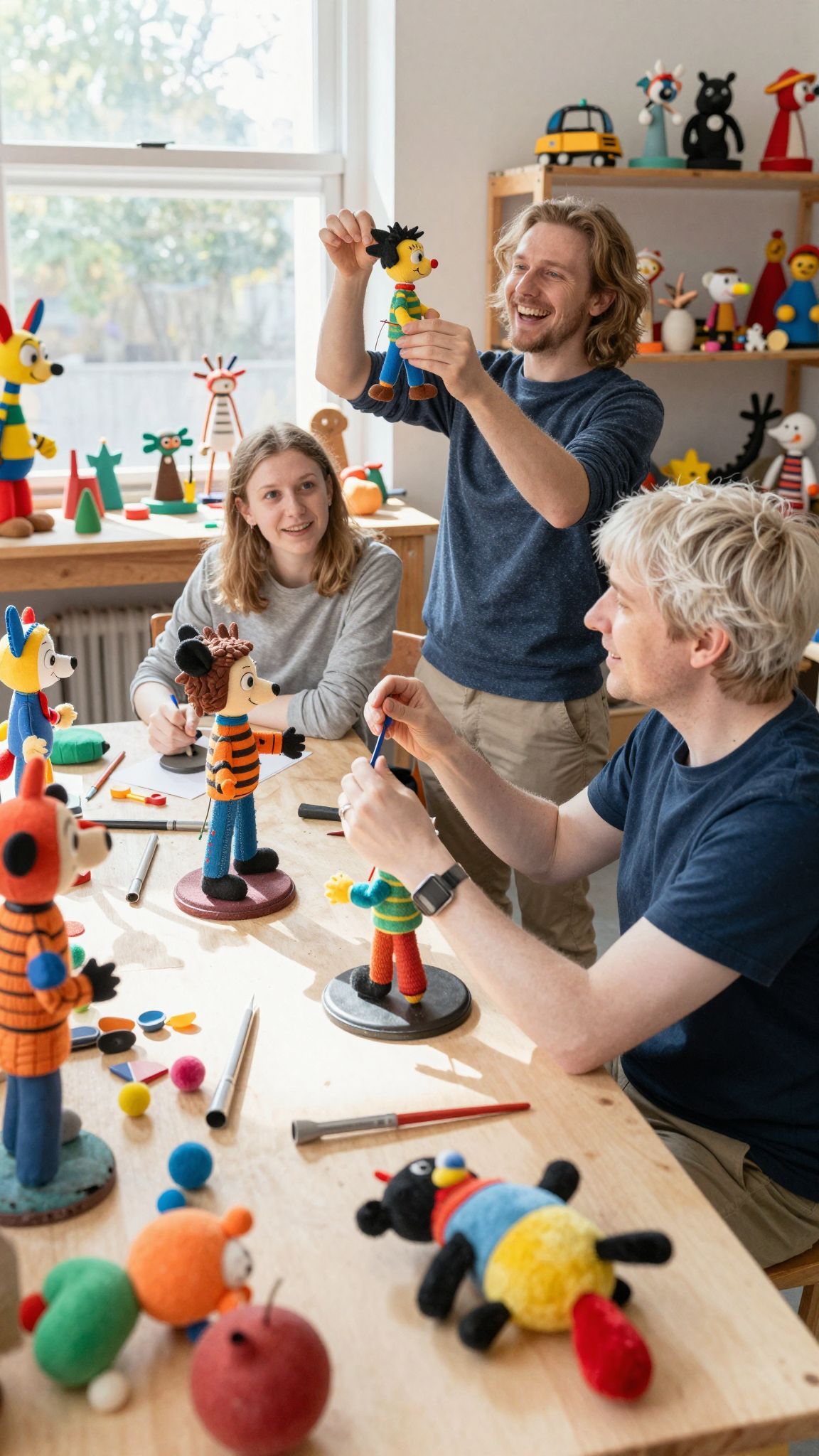 A bábozás serkenti a kreatív gondolkodást és alkalmazkodást.