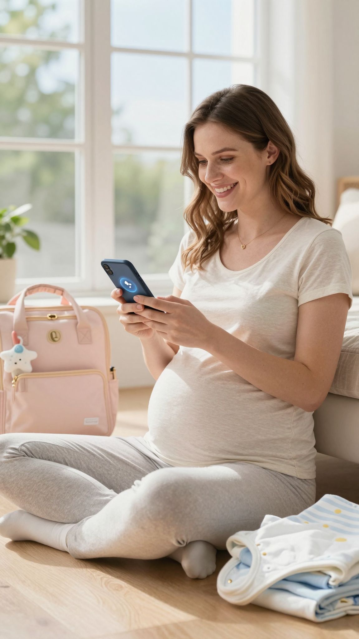 Kontrakciófigyelő app segít a szülés előkészületeiben.