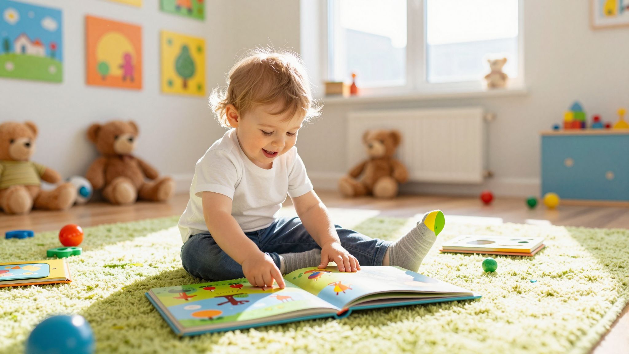 Interaktív mesék fejlesztik a kicsik képzelőerejét és beszédét.