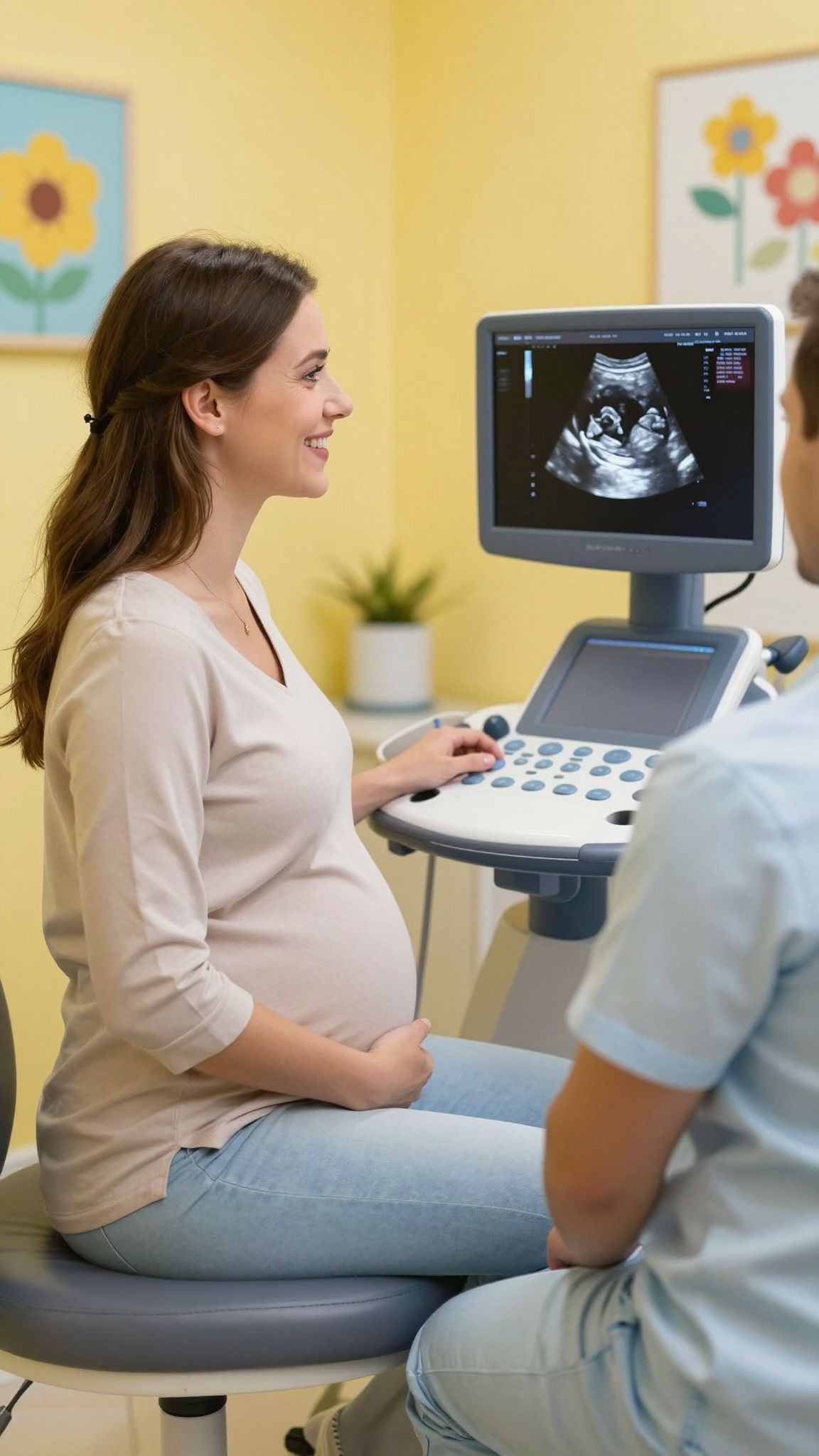 A 7. héten a magzat mérete borsó nagyságú.