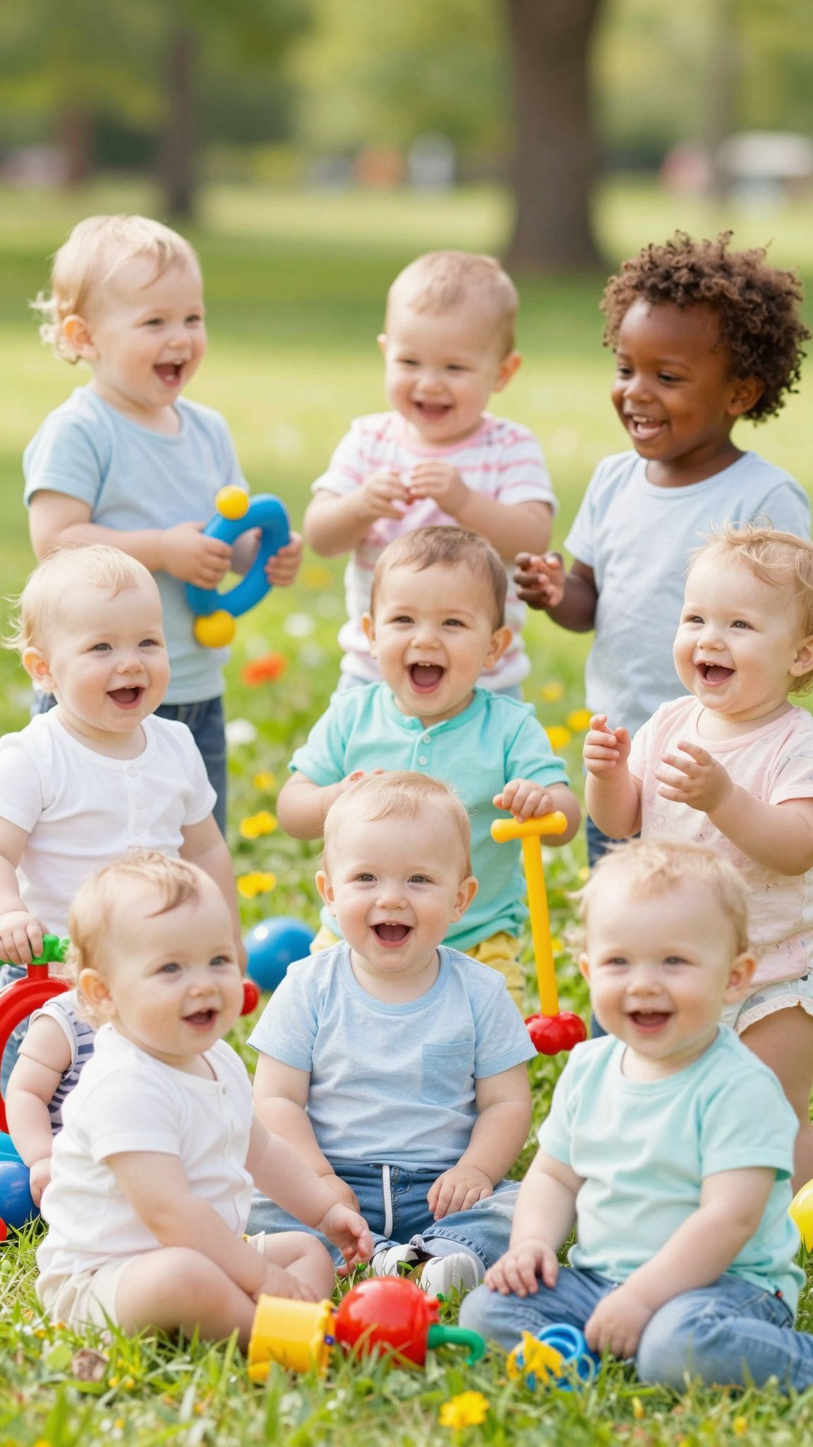 A babák szépsége az egyediségükkel kezdődik és virágzik.