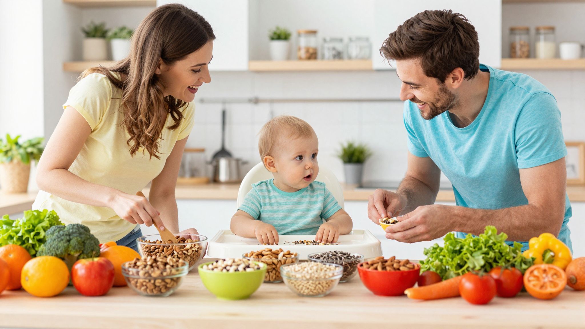 A diófélék textúrája segíthet a fulladásveszély elkerülésében.