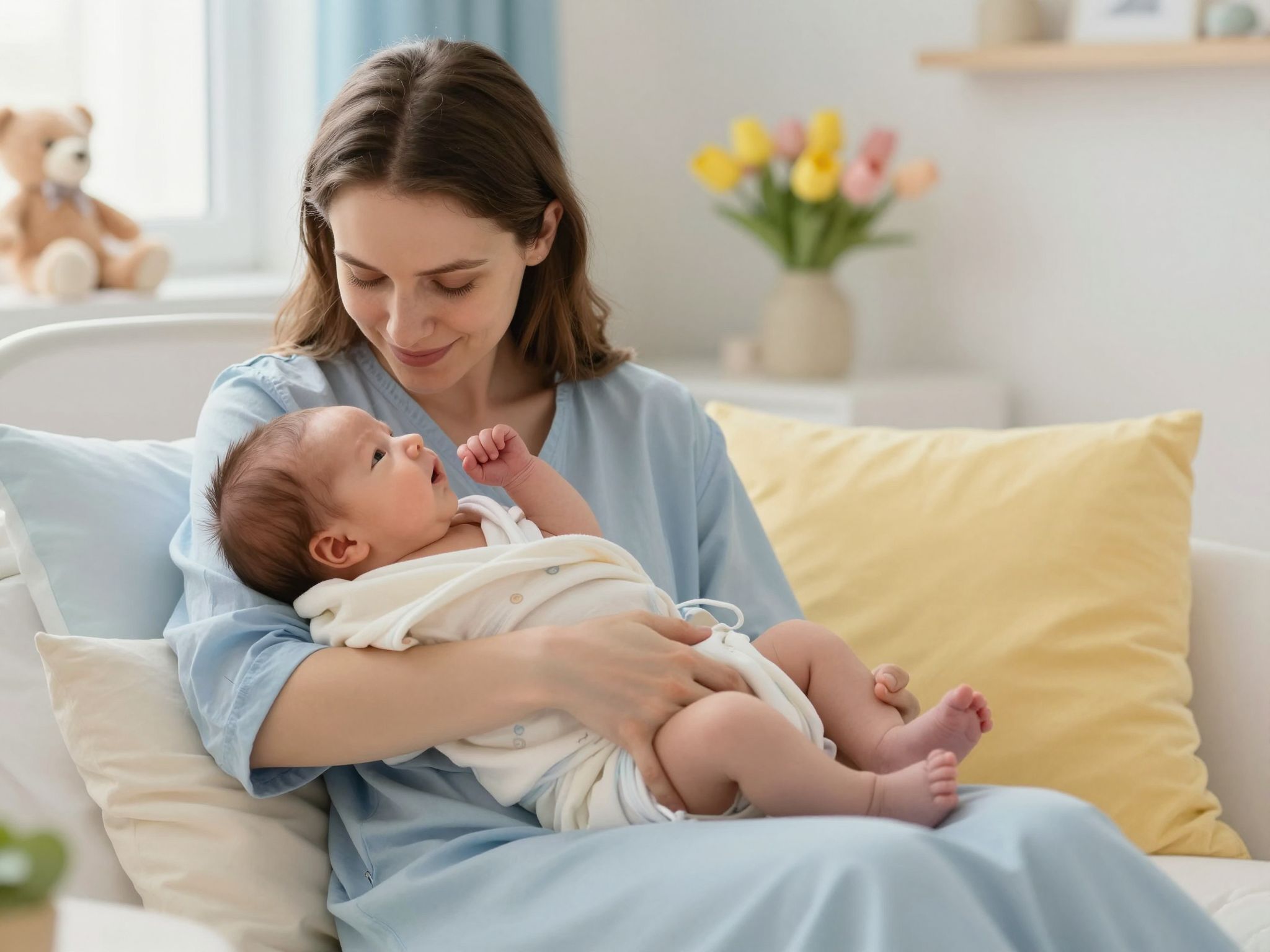 A bőrkontaktus erősíti a szülők kötődését a babához.