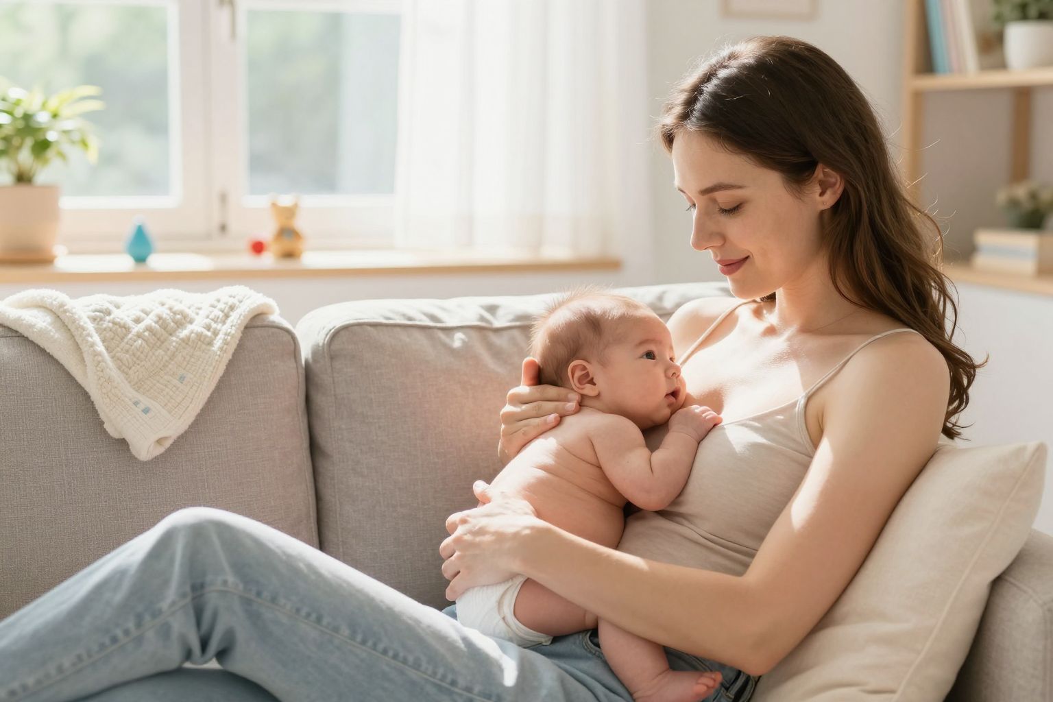 A bőrkontaktus fokozza a teljes babák érzelmi fejlődését.