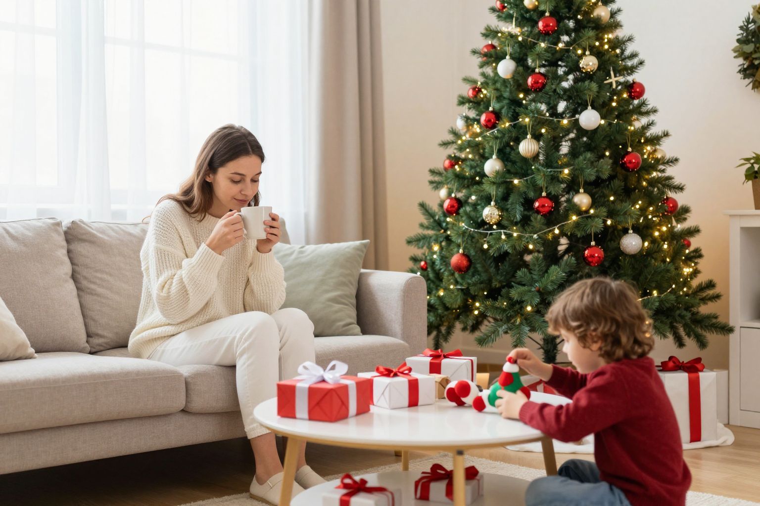 A légzőgyakorlatok segítenek csökkenteni a karácsonyi stresszt.