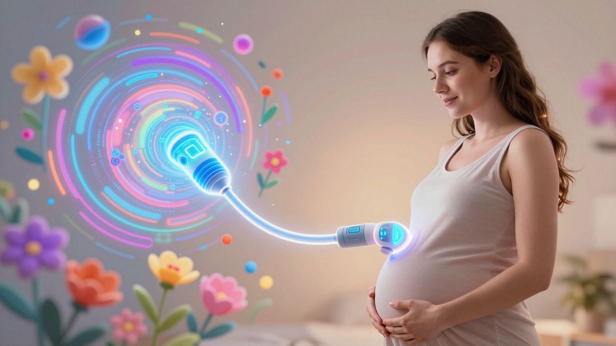 A digitális köldökzsinór segít nyomon követni a várandósságot.