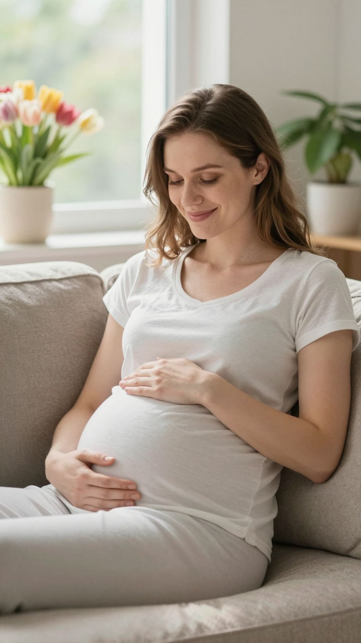 A fehér folyás normális terhesség alatt, de figyelni kell.