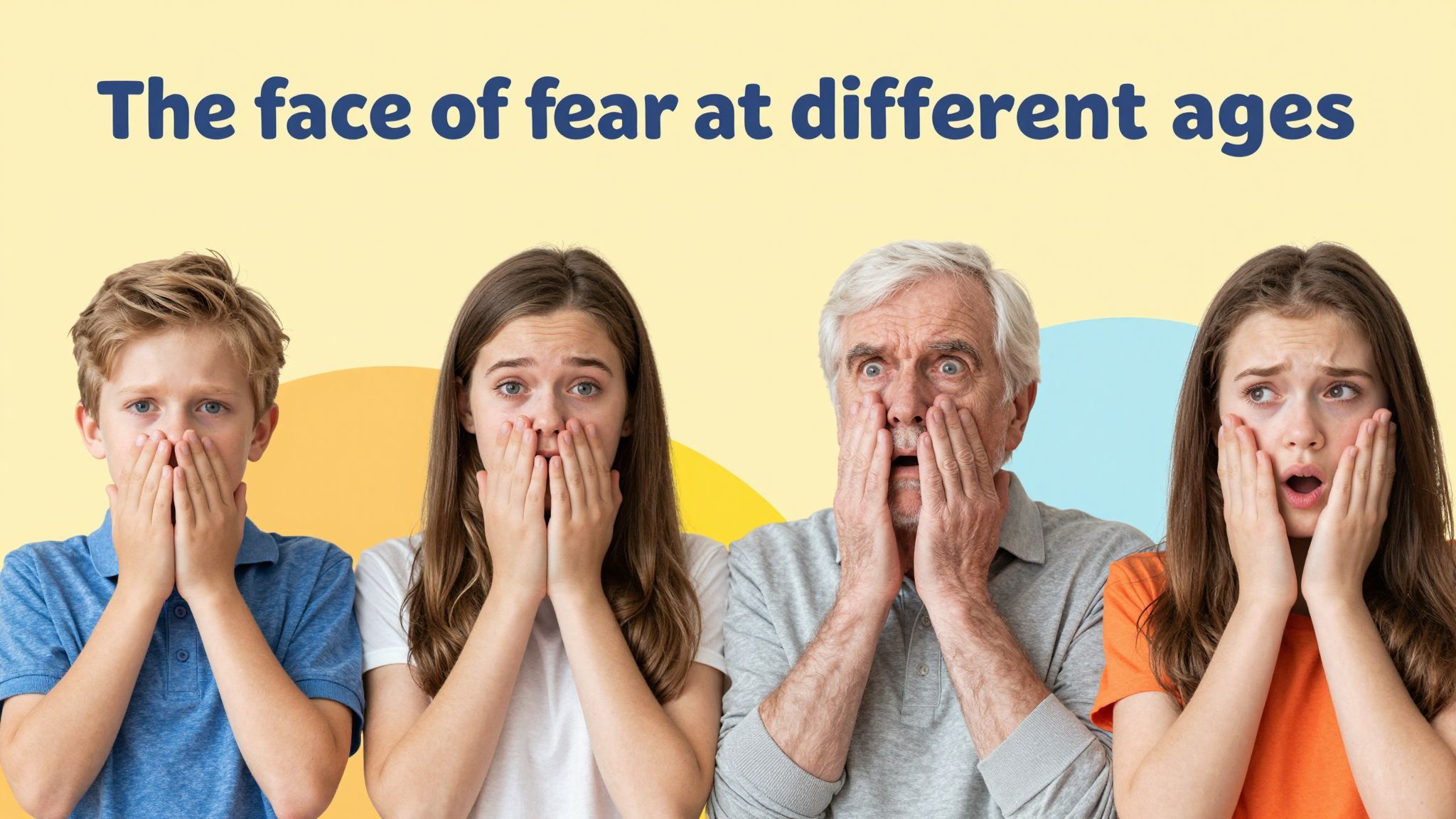 A gyerekek félelmei életkoronként változnak és fejlődnek.