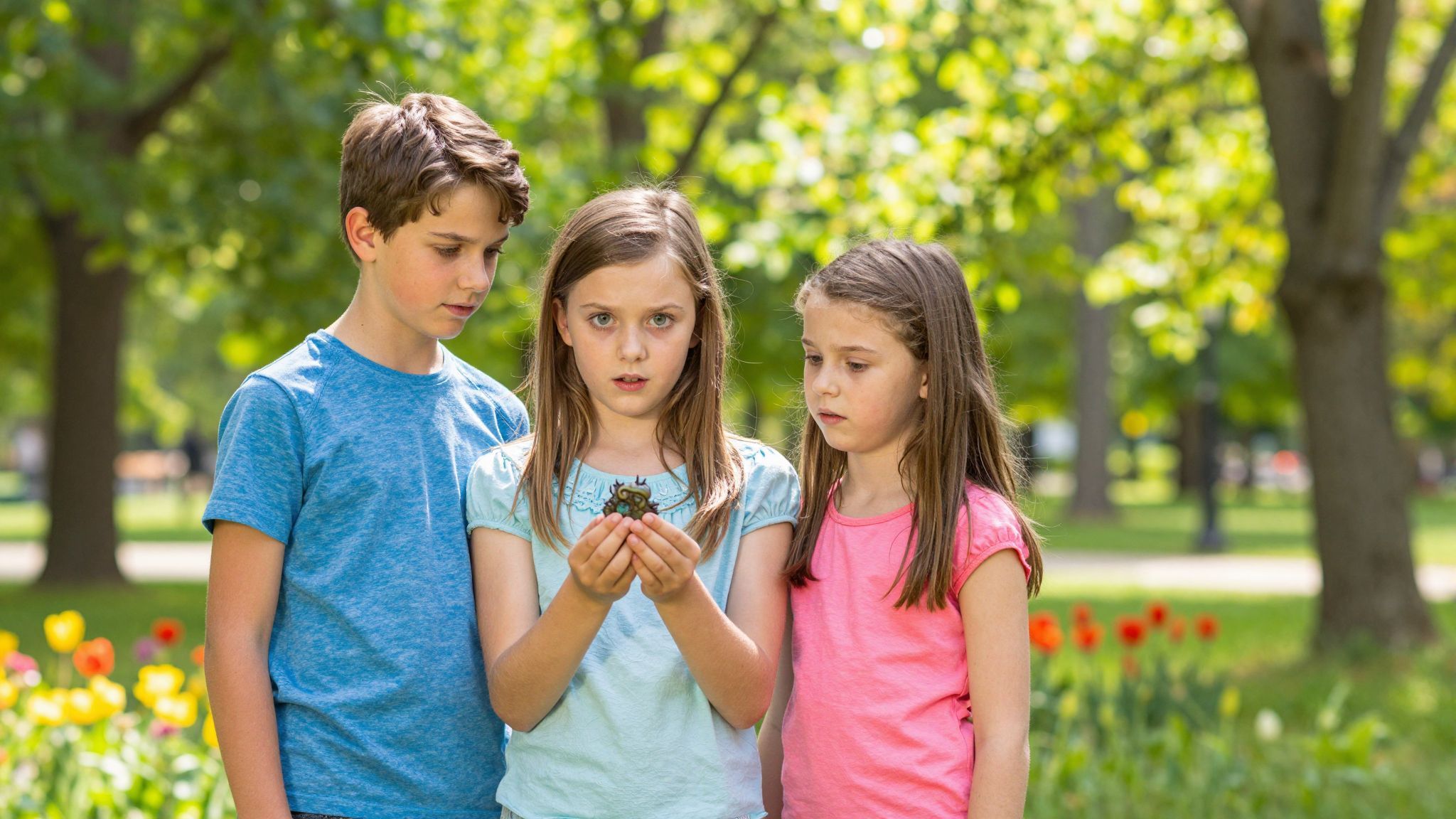 A középső gyermek gyakran kompenzál, hogy figyelmet kapjon.